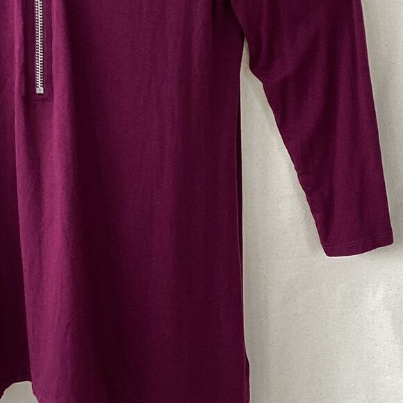 Cable and gauge woman’s zip front top medium - Picture 5 of 7